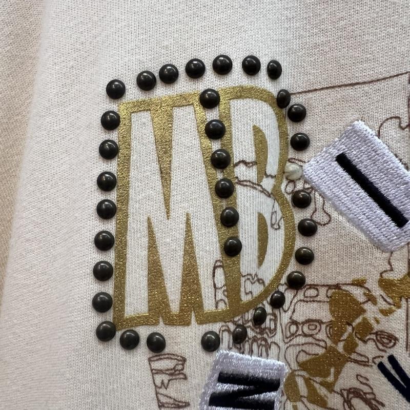 ペレペレ PELLEPELLE Tシャツ 半袖 90s 00s スタッズ ロゴ 刺繍 Tシャツ XL メンズ USED 古着 中古 50162907