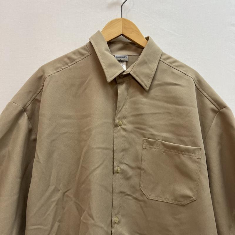 古着 USED シャツ、ブラウス 半袖 CalTop キャルトップ #1000 USA製 半袖シャツ チカーノ ウェッサイ XXL ベージュ / ベージュ / beige メンズ USED 古着 中古 50162911