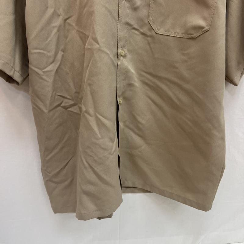 古着 USED シャツ、ブラウス 半袖 CalTop キャルトップ #1000 USA製 半袖シャツ チカーノ ウェッサイ XXL ベージュ / ベージュ / beige メンズ USED 古着 中古 50162911