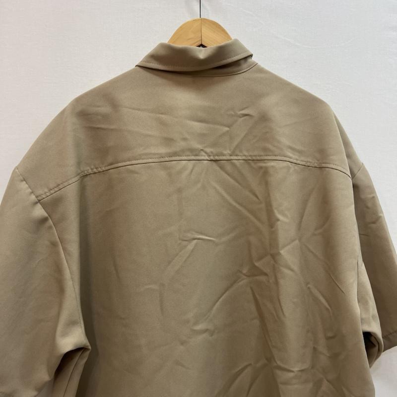 古着 USED シャツ、ブラウス 半袖 CalTop キャルトップ #1000 USA製 半袖シャツ チカーノ ウェッサイ XXL ベージュ / ベージュ / beige メンズ USED 古着 中古 50162911