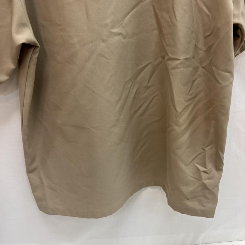 古着 USED シャツ、ブラウス 半袖 CalTop キャルトップ #1000 USA製 半袖シャツ チカーノ ウェッサイ XXL ベージュ / ベージュ / beige メンズ USED 古着 中古 50162911