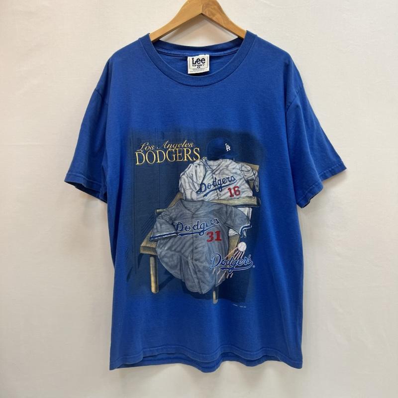 ヴィンテージ VINTAGE Tシャツ 半袖 90s MLB ロサンゼルス ドジャース Tシャツ L 青 / ブルー / blue メンズ USED 古着 中古 50162914