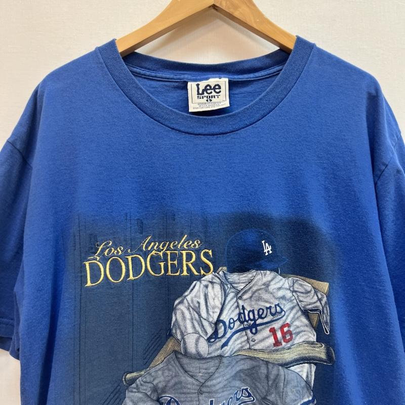 ヴィンテージ VINTAGE Tシャツ 半袖 90s MLB ロサンゼルス ドジャース Tシャツ L 青 / ブルー / blue メンズ USED 古着 中古 50162914