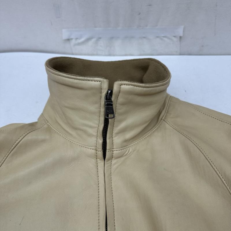 ダヴルジェイケイ wjk ジャケット、上着 ジャンパー、ブルゾン ラム レザー ジャケット M ベージュ / ベージュ / beige メンズ USED 古着 中古 50162919