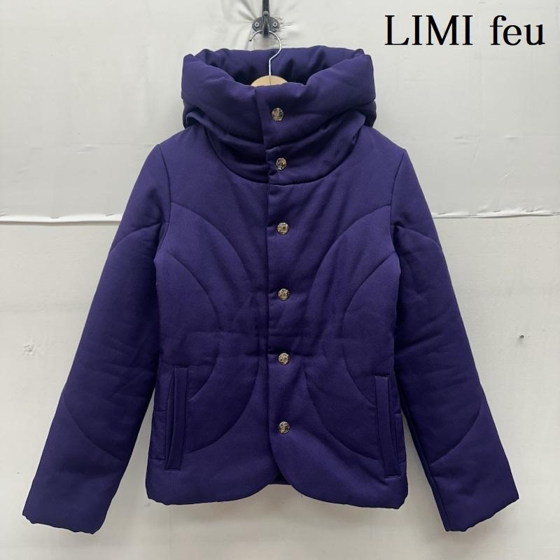 リミフゥ LIMI feu ジャケット、上着 ジャンパー、ブルゾン 日本製 中綿 フード ジャケット M 紫 / パープル / purple メンズ USED 古着 中古 50162922