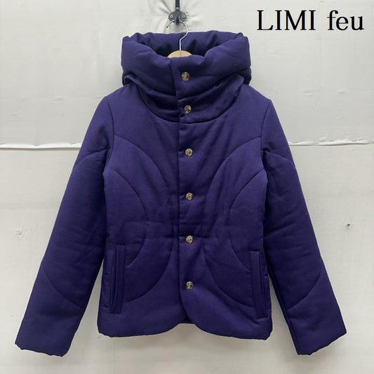 リミフゥ LIMI feu ジャケット、上着 ジャンパー、ブルゾン 日本製 中綿 フード ジャケット M 紫 / パープル / purple メンズ USED 古着 中古 50162922
