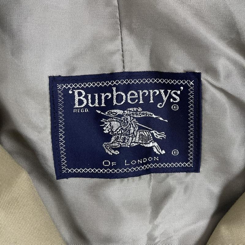バーバリーズ BURBERRYS コート コート一般 英国製 比翼仕立て バルマカーン コート ステンカラー コート ベージュ / ベージュ / beige メンズ USED 古着 中古 50162924