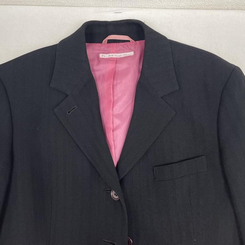 ポールスミス Paul Smith ジャケット、上着 ジャケット、ブレザー カジュアル ジャケット センタープレス パンツ セットアップ M 黒 / ブラック / black レディース USED 古着 中古 50162931