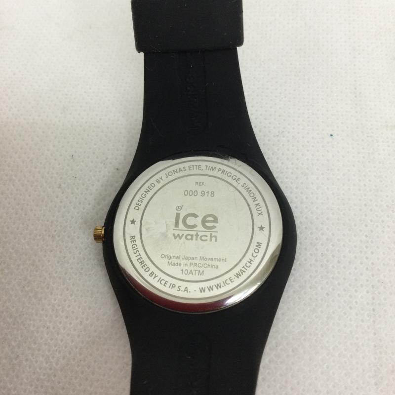 アイスウォッチ ICE WATCH 腕時計 アナログ（クォーツ式） ice watch クォーツ腕時計 アナログ ブラック ブラック 000 918 - 黒 / ブラック / black メンズ USED 古着 中古 50162944