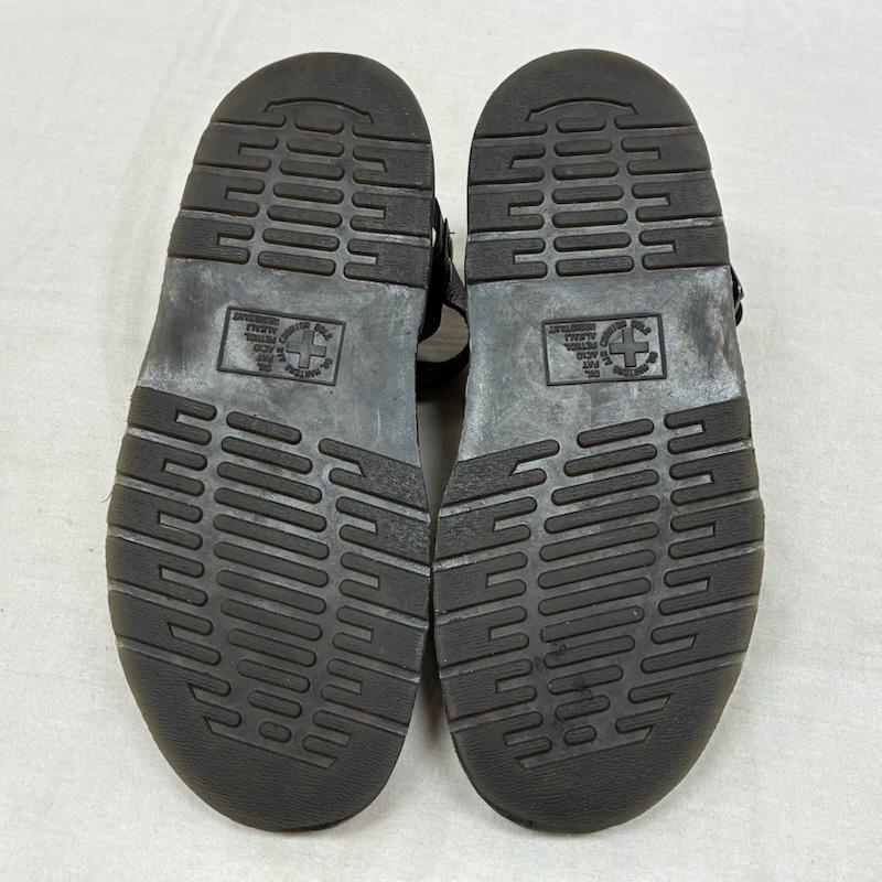 ドクターマーチン Dr.Martens サンダル サンダル グリフォン レザー ストラップ サンダル UK：7 メンズ USED 古着 中古 50162962