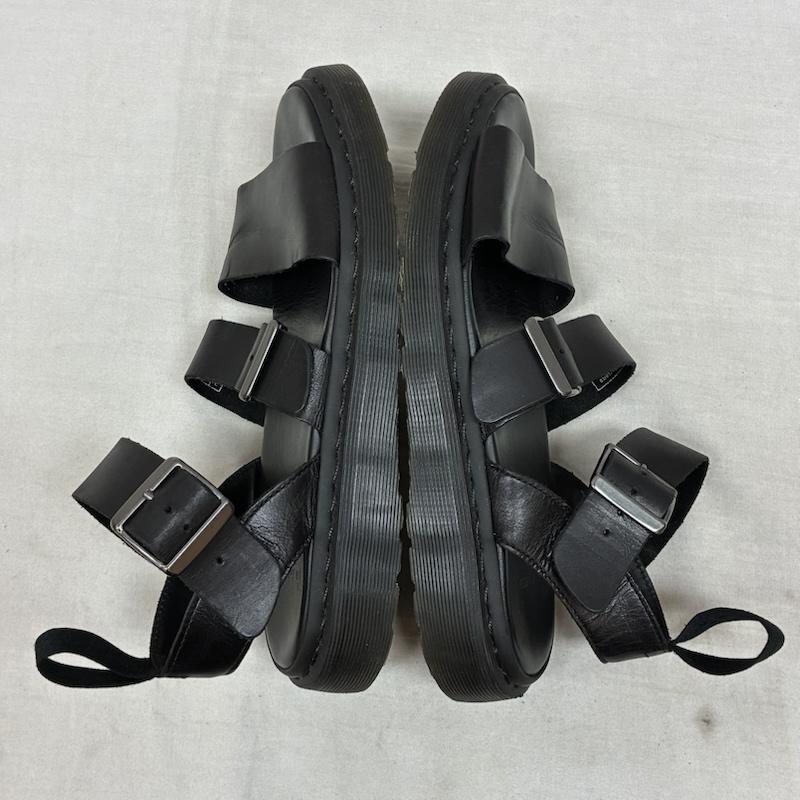 ドクターマーチン Dr.Martens サンダル サンダル グリフォン レザー ストラップ サンダル UK：7 メンズ USED 古着 中古 50162962