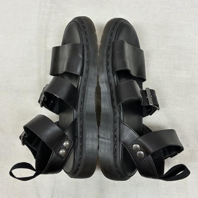 ドクターマーチン Dr.Martens サンダル サンダル グリフォン レザー ストラップ サンダル UK：7 メンズ USED 古着 中古 50162962