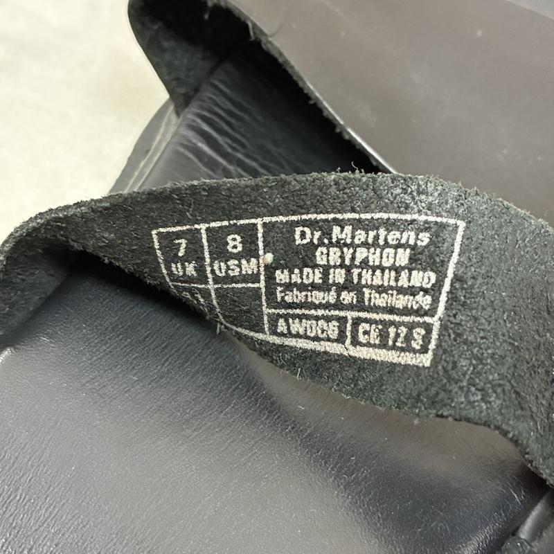 ドクターマーチン Dr.Martens サンダル サンダル グリフォン レザー ストラップ サンダル UK：7 メンズ USED 古着 中古 50162962