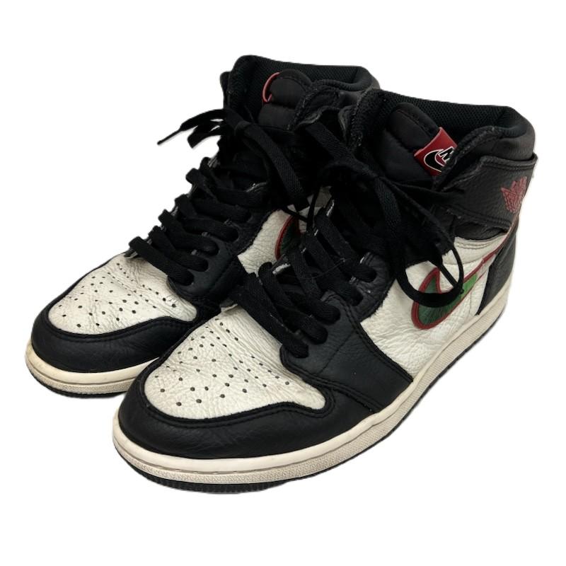 ナイキ NIKE スニーカー スニーカー AIR JORDAN 1 RETRO HIGH OG  A STAR IS BORN  555088-015 26.5cm 黒 / ブラック / black X オフホワイト / オフホワイト / メンズ USED 古着 中古 50162970