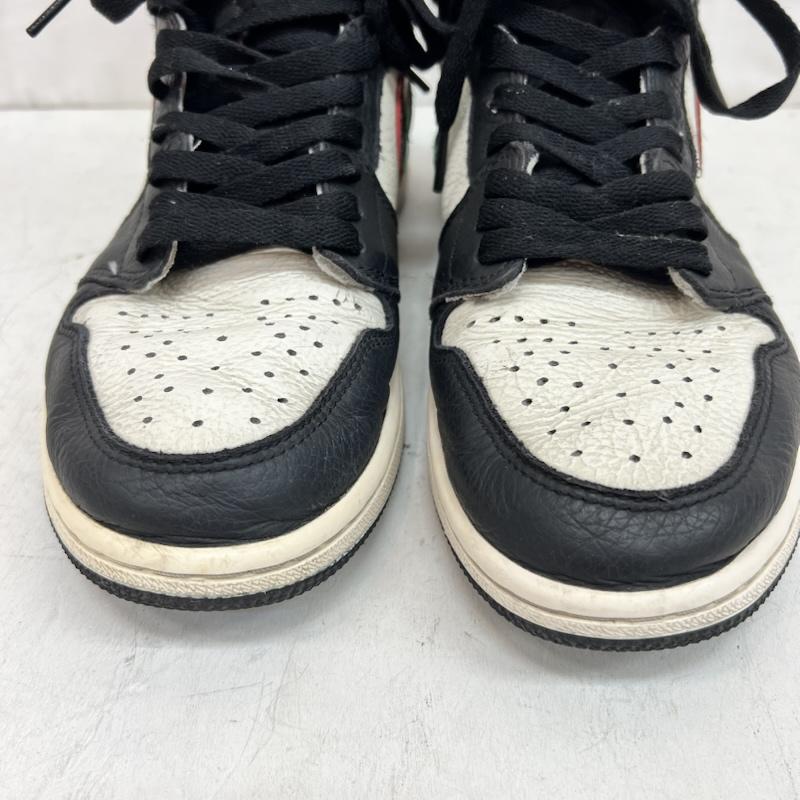 ナイキ NIKE スニーカー スニーカー AIR JORDAN 1 RETRO HIGH OG  A STAR IS BORN  555088-015 26.5cm 黒 / ブラック / black X オフホワイト / オフホワイト / メンズ USED 古着 中古 50162970