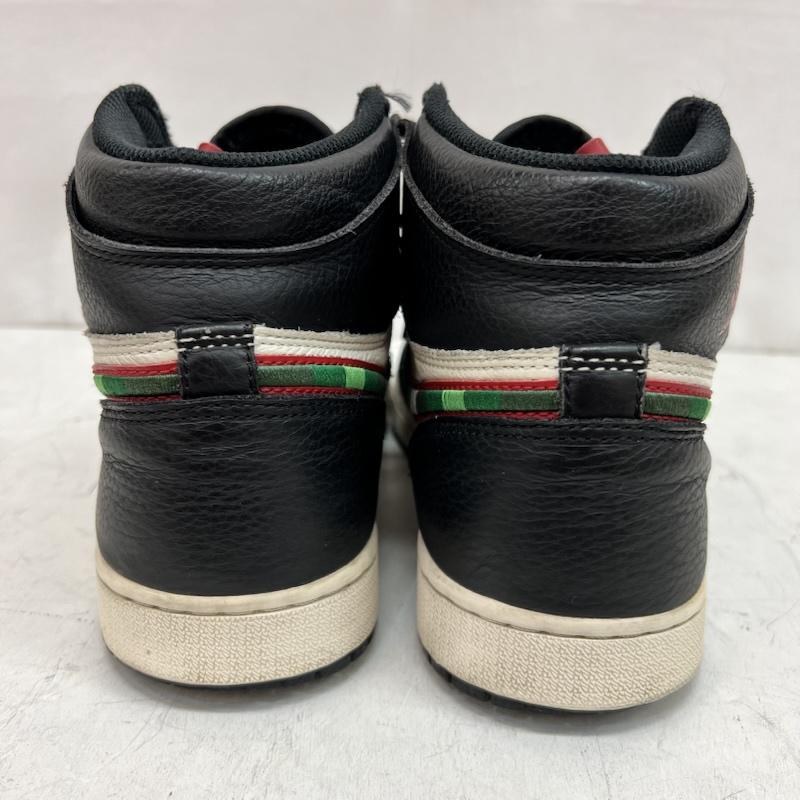 ナイキ NIKE スニーカー スニーカー AIR JORDAN 1 RETRO HIGH OG  A STAR IS BORN  555088-015 26.5cm 黒 / ブラック / black X オフホワイト / オフホワイト / メンズ USED 古着 中古 50162970