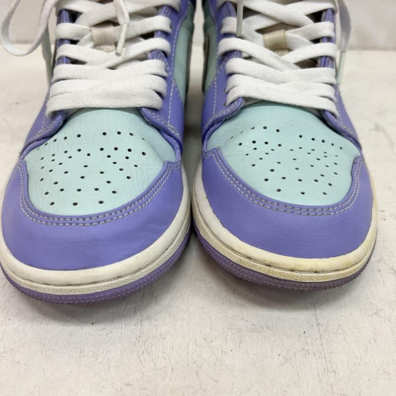 ナイキ NIKE スニーカー スニーカー AIR JORDAN 1 MID PURPLE PULSE 554724-500 エアジョーダン 26.0cm メンズ USED 古着 中古 50162972