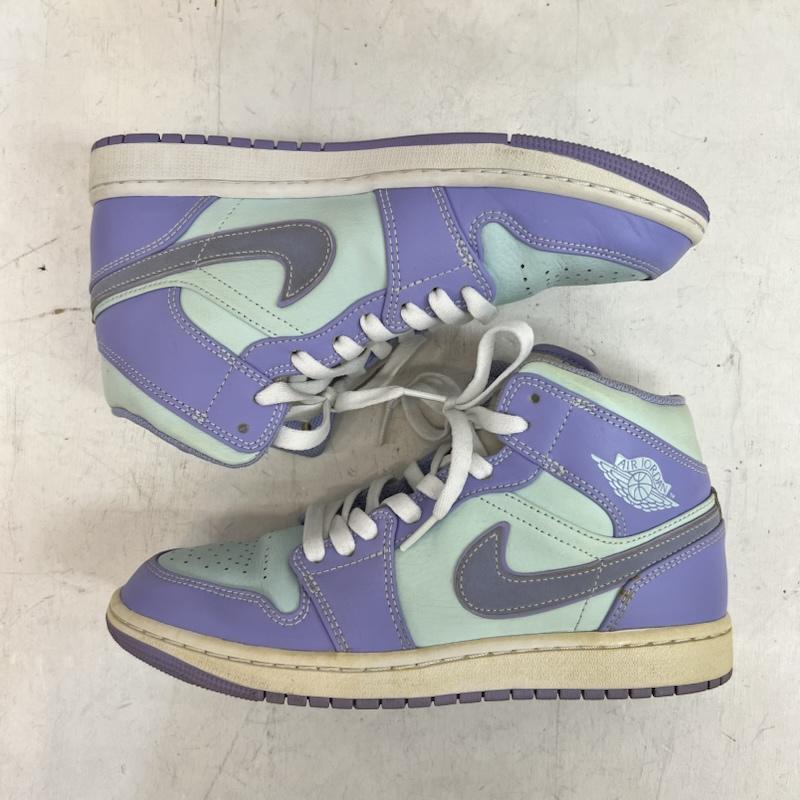 ナイキ NIKE スニーカー スニーカー AIR JORDAN 1 MID PURPLE PULSE 554724-500 エアジョーダン 26.0cm メンズ USED 古着 中古 50162972