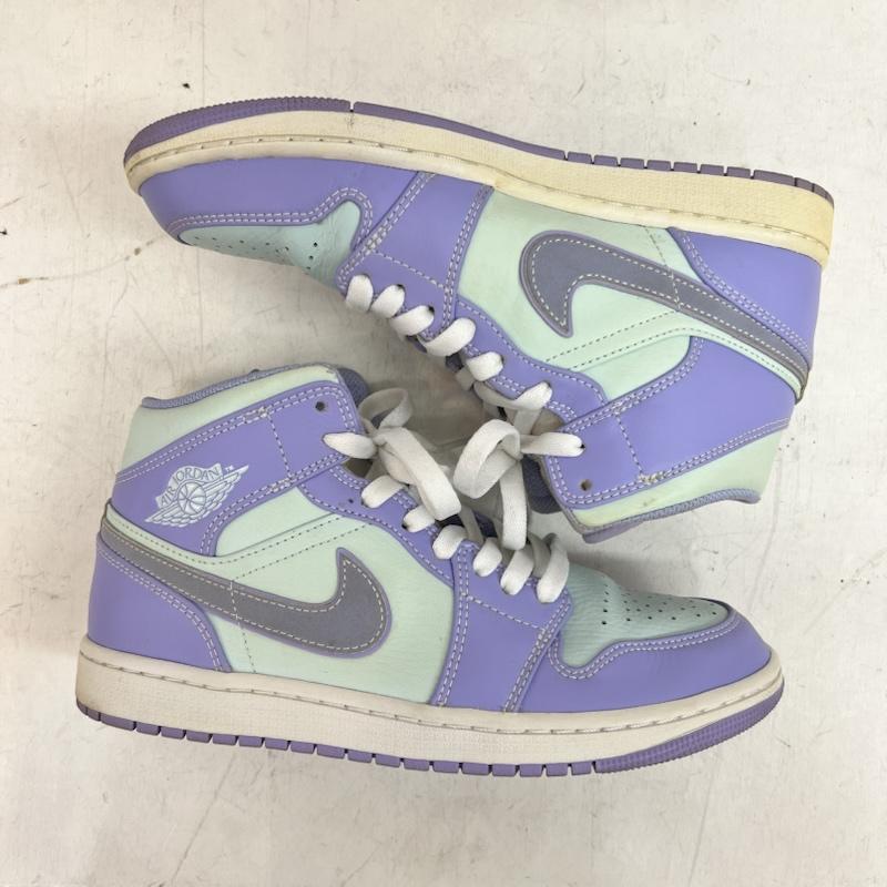 ナイキ NIKE スニーカー スニーカー AIR JORDAN 1 MID PURPLE PULSE 554724-500 エアジョーダン 26.0cm メンズ USED 古着 中古 50162972