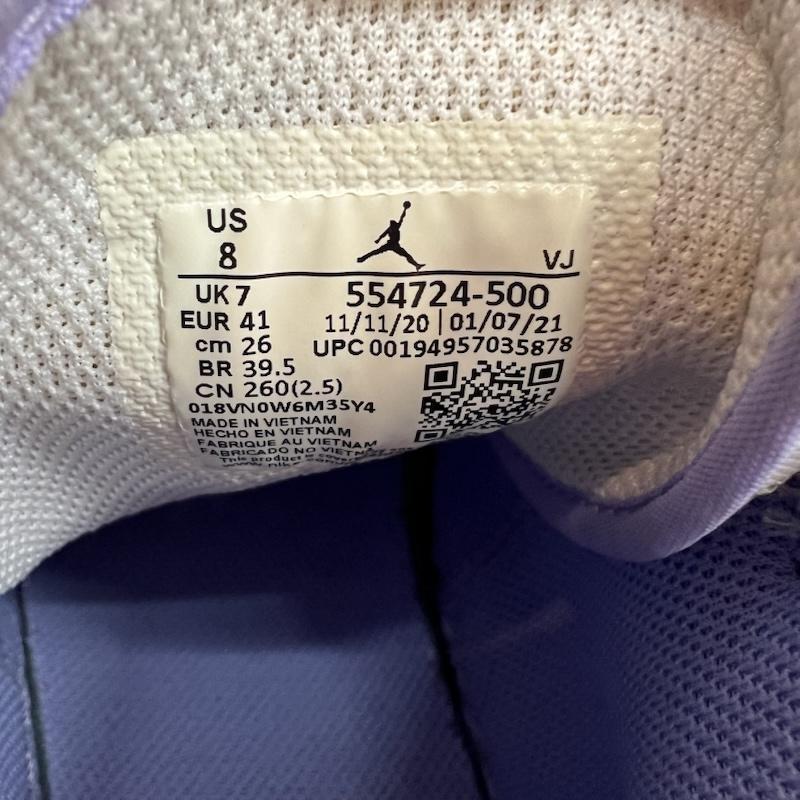 ナイキ NIKE スニーカー スニーカー AIR JORDAN 1 MID PURPLE PULSE 554724-500 エアジョーダン 26.0cm メンズ USED 古着 中古 50162972