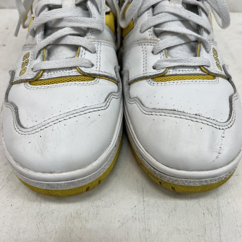 ニューバランス New Balance スニーカー スニーカー 650 BB650RCG ハイカット レザー スニーカー 28.5cm 白 / ホワイト / white X 黄 / イエロー / yellow メンズ USED 古着 中古 50162973