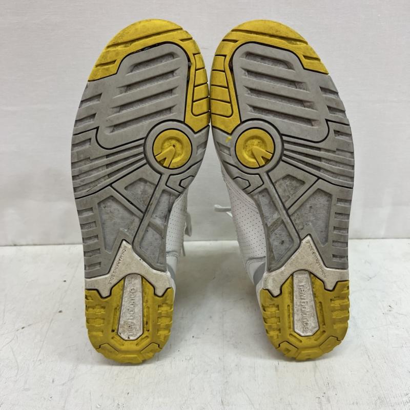 ニューバランス New Balance スニーカー スニーカー 650 BB650RCG ハイカット レザー スニーカー 28.5cm 白 / ホワイト / white X 黄 / イエロー / yellow メンズ USED 古着 中古 50162973