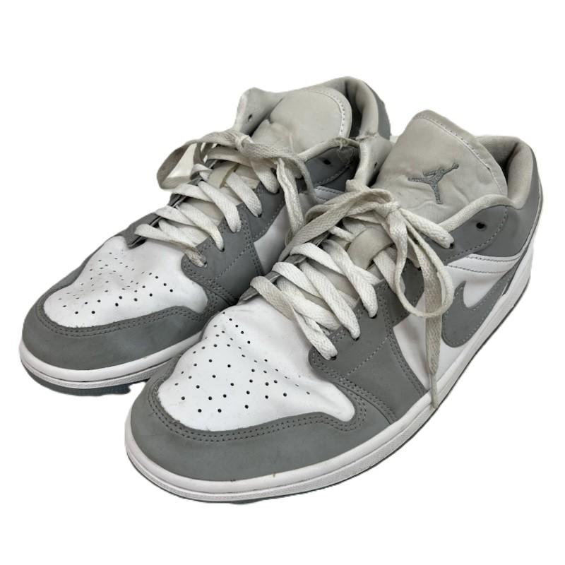 ナイキ NIKE スニーカー スニーカー WMNS AIR JORDAN 1 LOW WOLF GREY DC0774-105 エアジョーダン 27.0cm メンズ USED 古着 中古 50162978
