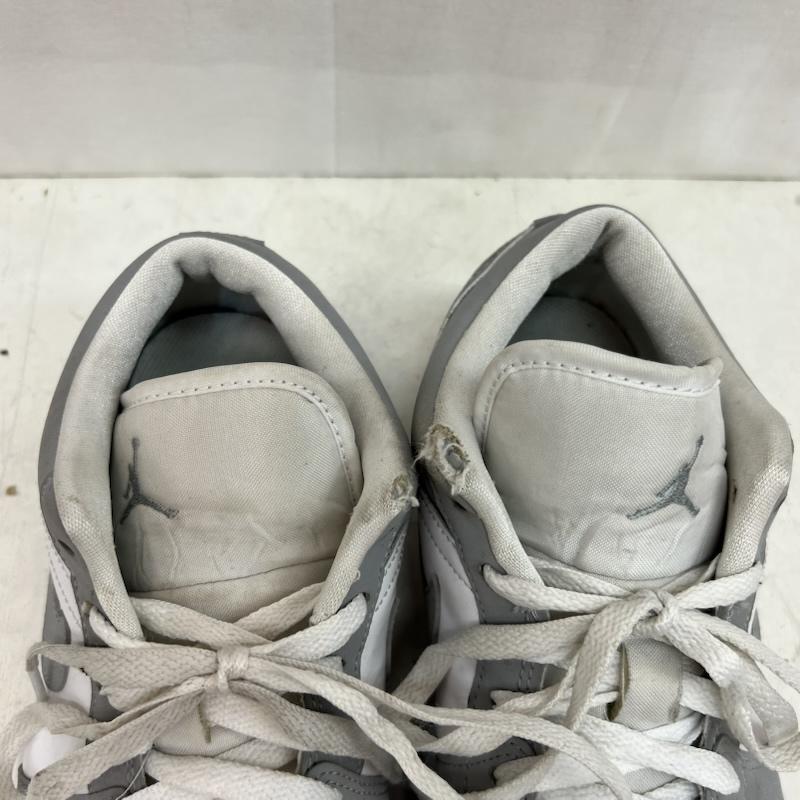 ナイキ NIKE スニーカー スニーカー WMNS AIR JORDAN 1 LOW WOLF GREY DC0774-105 エアジョーダン 27.0cm メンズ USED 古着 中古 50162978