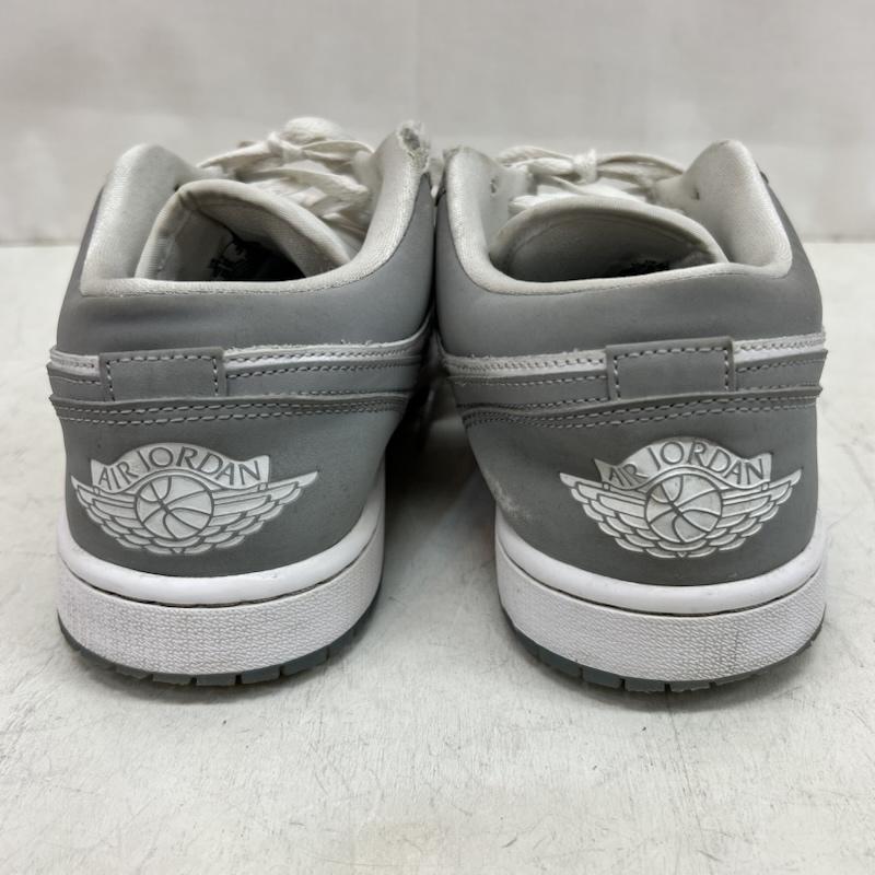 ナイキ NIKE スニーカー スニーカー WMNS AIR JORDAN 1 LOW WOLF GREY DC0774-105 エアジョーダン 27.0cm メンズ USED 古着 中古 50162978