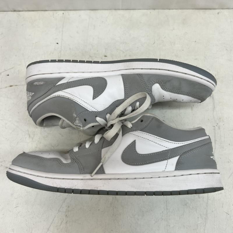 ナイキ NIKE スニーカー スニーカー WMNS AIR JORDAN 1 LOW WOLF GREY DC0774-105 エアジョーダン 27.0cm メンズ USED 古着 中古 50162978