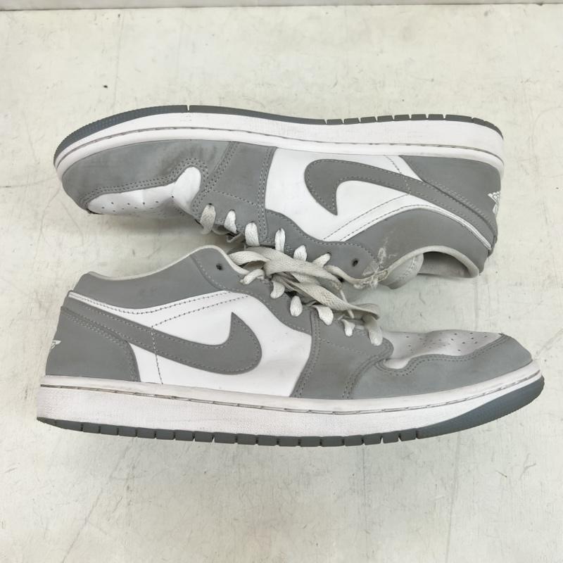 ナイキ NIKE スニーカー スニーカー WMNS AIR JORDAN 1 LOW WOLF GREY DC0774-105 エアジョーダン 27.0cm メンズ USED 古着 中古 50162978