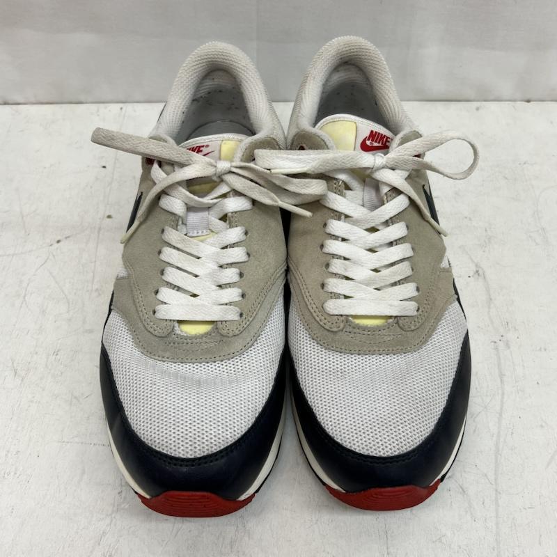 ナイキ NIKE スニーカー スニーカー AIR ODYSSEY 652989-104 エアオデッセイ 28.0cm 白 / ホワイト / white X ベージュ / ベージュ / beige X 紺 / ネイビー / navy メンズ USED 古着 中古 50162983
