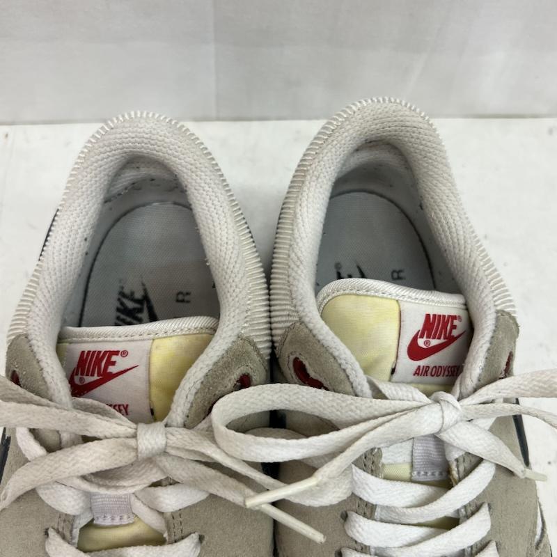 ナイキ NIKE スニーカー スニーカー AIR ODYSSEY 652989-104 エアオデッセイ 28.0cm 白 / ホワイト / white X ベージュ / ベージュ / beige X 紺 / ネイビー / navy メンズ USED 古着 中古 50162983