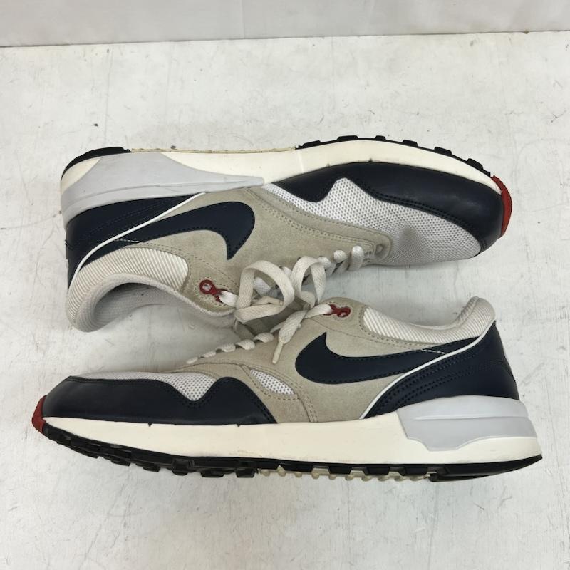 ナイキ NIKE スニーカー スニーカー AIR ODYSSEY 652989-104 エアオデッセイ 28.0cm 白 / ホワイト / white X ベージュ / ベージュ / beige X 紺 / ネイビー / navy メンズ USED 古着 中古 50162983