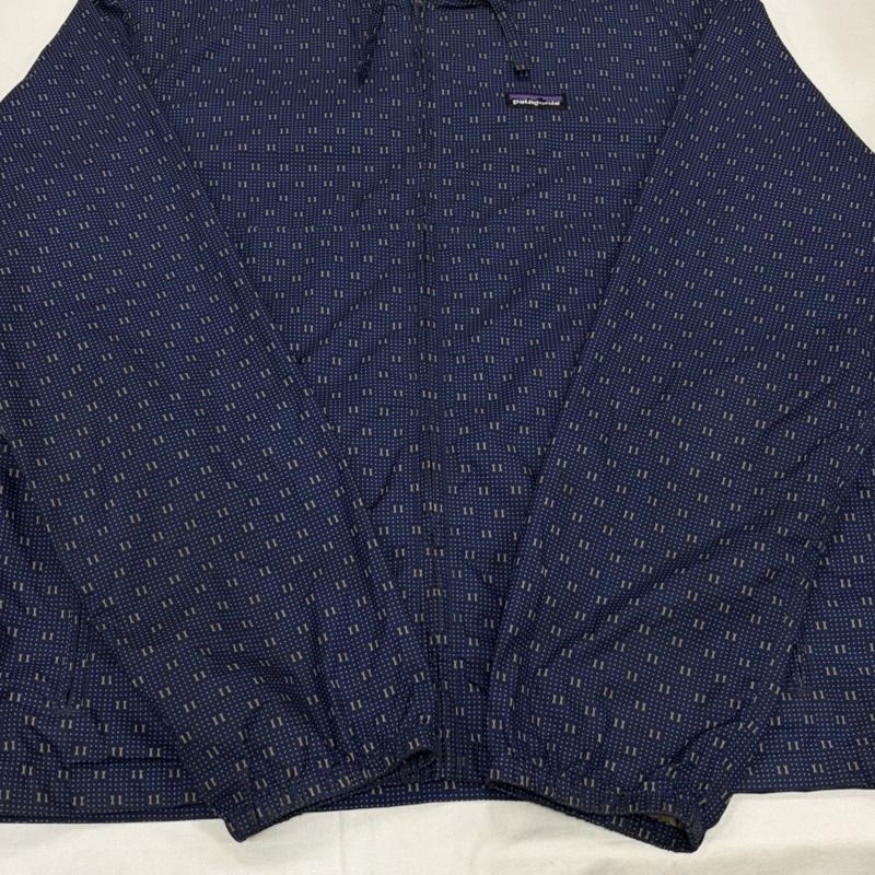 パタゴニア patagonia ジャケット、上着 ジャンパー、ブルゾン ナイロン ジップアップ パーカー ジャケット ライト＆バリアブル フーディー S 総柄 紺 / ネイビー / navy X ベージュ / ベージュ / beige メンズ USED 古着 中古 50162989