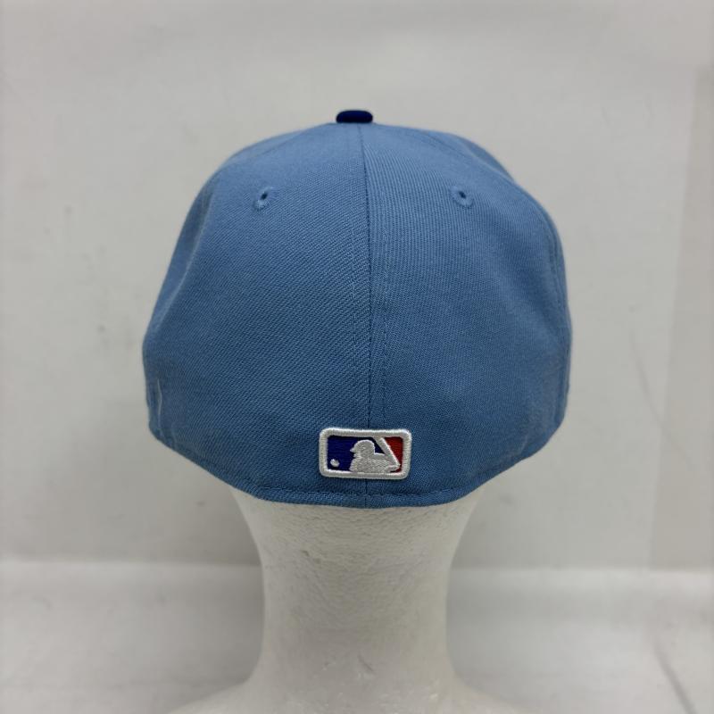 ニューエラ NEW ERA 帽子 キャップ 59FIFTY MLB On-Field テキサス・レンジャーズ ライトブルー 7 1/4 - 青 / ブルー / blue メンズ USED 古着 中古 50162998