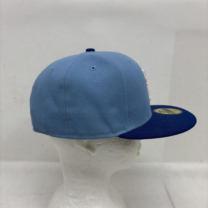 ニューエラ NEW ERA 帽子 キャップ 59FIFTY MLB On-Field テキサス・レンジャーズ ライトブルー 7 1/4 - 青 / ブルー / blue メンズ USED 古着 中古 50162998