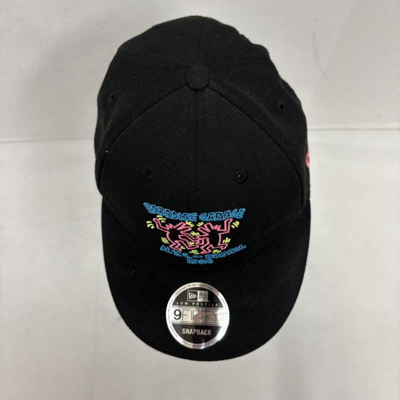 ニューエラ NEW ERA 帽子 キャップ 9FIFTY ブラックキャップ キースヘリング - 黒 / ブラック / black メンズ USED 古着 中古 50163000