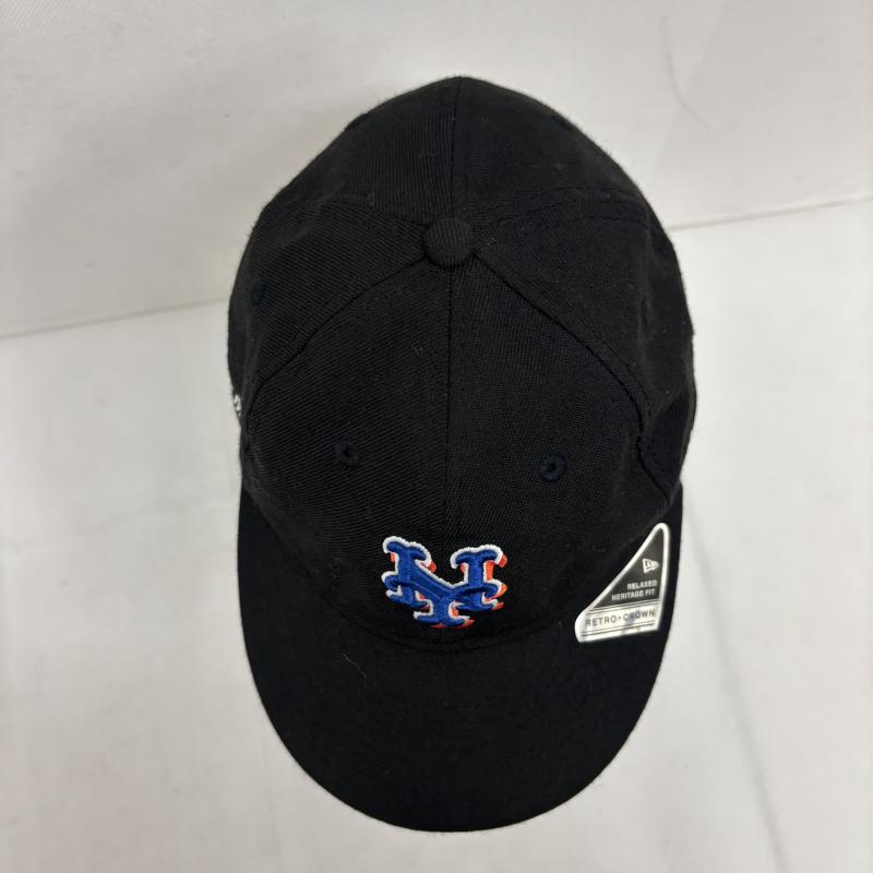ニューエラ NEW ERA 帽子 キャップ ビームス ニューヨークメッツ キャップ ウール100% - 黒 / ブラック / black メンズ USED 古着 中古 50163001