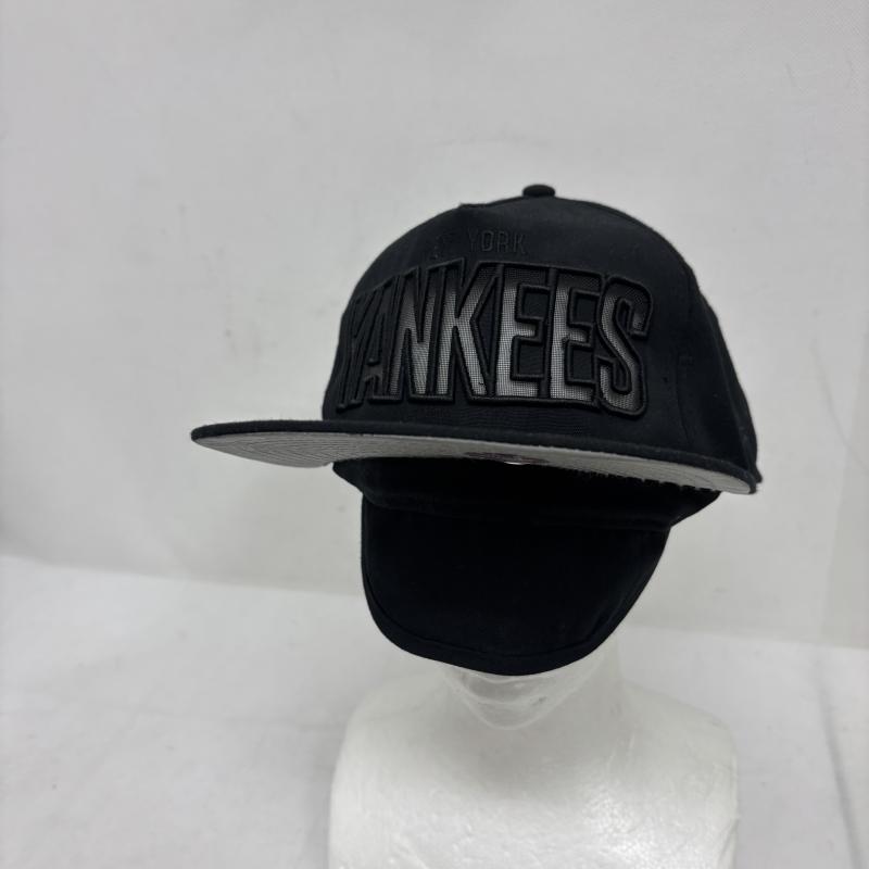 ニューエラ NEW ERA 帽子 キャップ ニューヨーク ヤンキース THE GOLFER SNAPBACK YANKEES - 黒 / ブラック / black メンズ USED 古着 中古 50163002