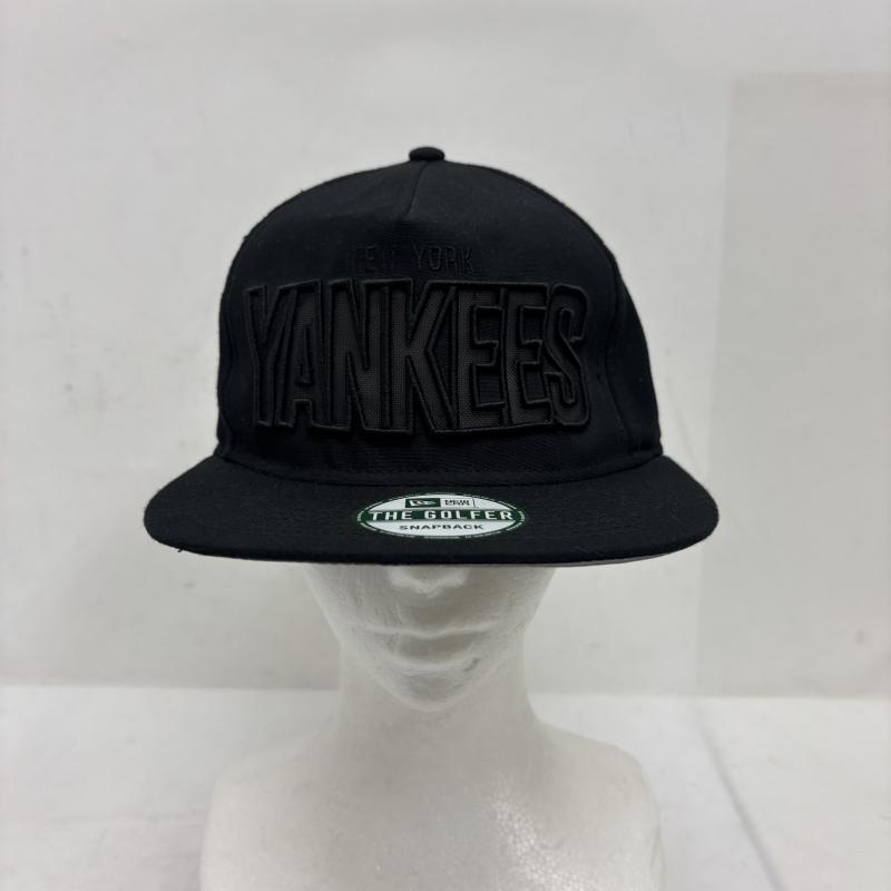 ニューエラ NEW ERA 帽子 キャップ ニューヨーク ヤンキース THE GOLFER SNAPBACK YANKEES - 黒 / ブラック / black メンズ USED 古着 中古 50163002
