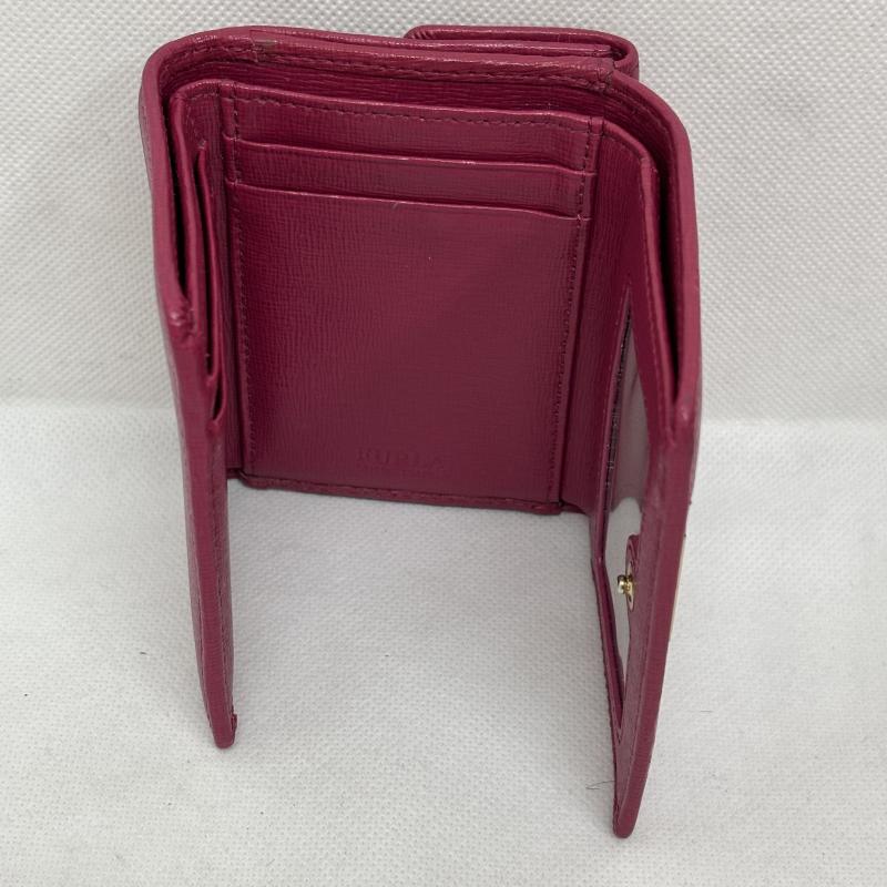 フルラ FURLA 財布 コンパクト財布 財布 三つ折り ピンク バビロン ミニ財布 - 桃 / ピンク / pink レディース USED 古着 中古 50163003