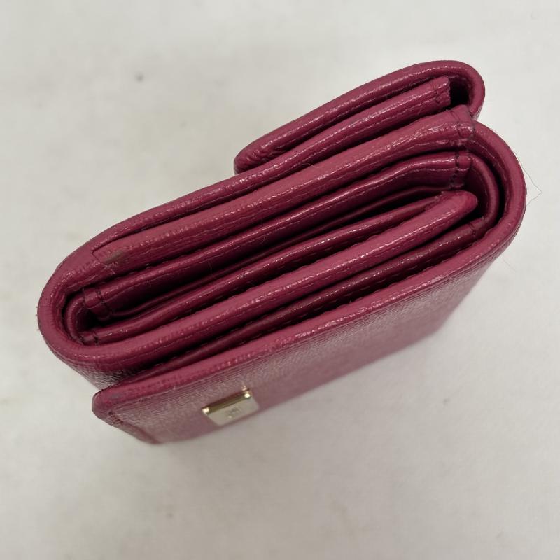 フルラ FURLA 財布 コンパクト財布 財布 三つ折り ピンク バビロン ミニ財布 - 桃 / ピンク / pink レディース USED 古着 中古 50163003