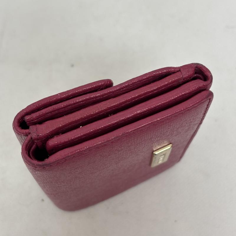フルラ FURLA 財布 コンパクト財布 財布 三つ折り ピンク バビロン ミニ財布 - 桃 / ピンク / pink レディース USED 古着 中古 50163003