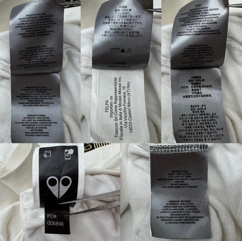 ムースナックルズ MOOSE KNUCKLES トレーナー 長袖 ワッペン クルーネック スウェット S 白 / ホワイト / white メンズ USED 古着 中古 50163007