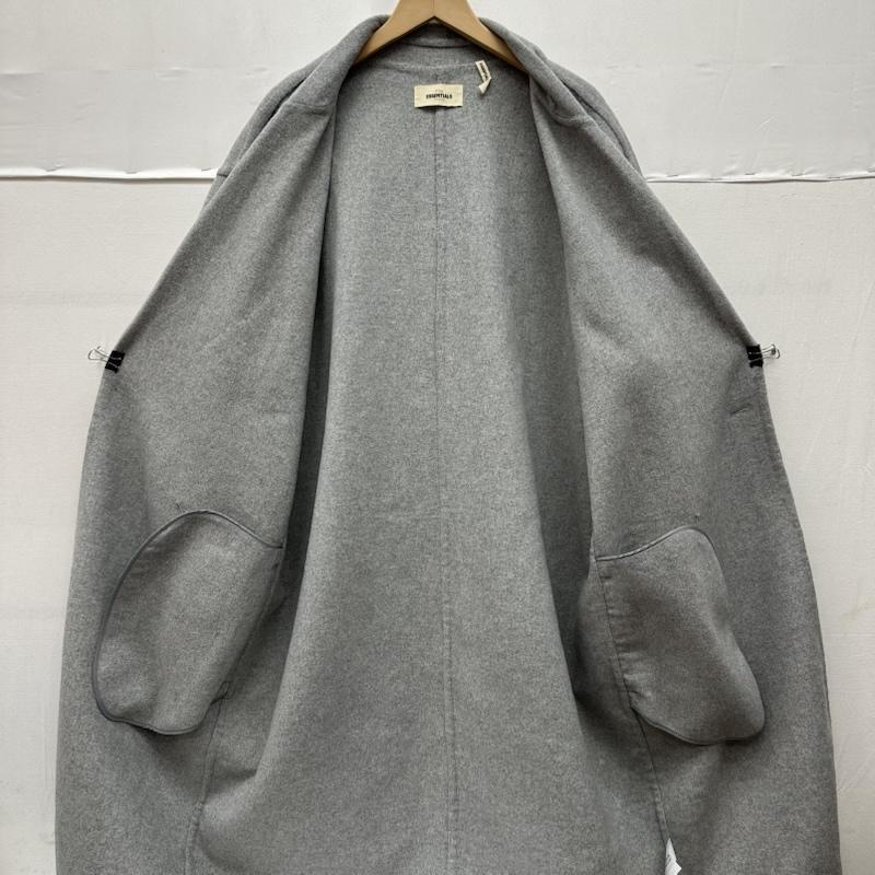 エッセンシャルズ ESSENTIALS コート コート一般 FEAR OF GOD ウール チェスター コート WOOL OVERCOAT XL 灰 / グレー / gray メンズ USED 古着 中古 50163011