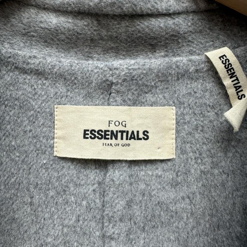 エッセンシャルズ ESSENTIALS コート コート一般 FEAR OF GOD ウール チェスター コート WOOL OVERCOAT XL 灰 / グレー / gray メンズ USED 古着 中古 50163011