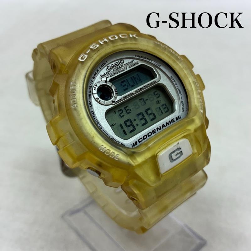 ジーショック G-SHOCK 腕時計 デジタル 1997 イルクジ クリア デジタル クォーツ 腕時計 DW-6910K - メンズ USED 古着 中古 50163015