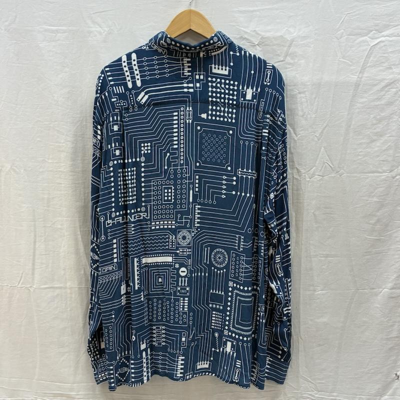 チャレンジャー CHALLENGER シャツ、ブラウス 長袖 21ss L/S CIRCUIT SHIRT サーキット シャツ CLG-SH 021-001 L メンズ USED 古着 中古 50163022
