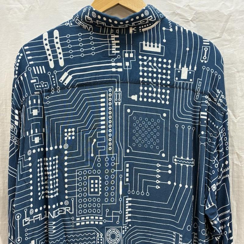 チャレンジャー CHALLENGER シャツ、ブラウス 長袖 21ss L/S CIRCUIT SHIRT サーキット シャツ CLG-SH 021-001 L メンズ USED 古着 中古 50163022